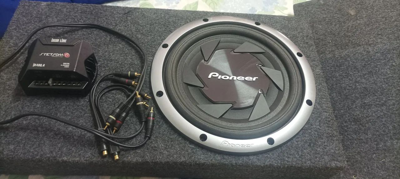 Kit slim Pioneer 12" box Hilux 
