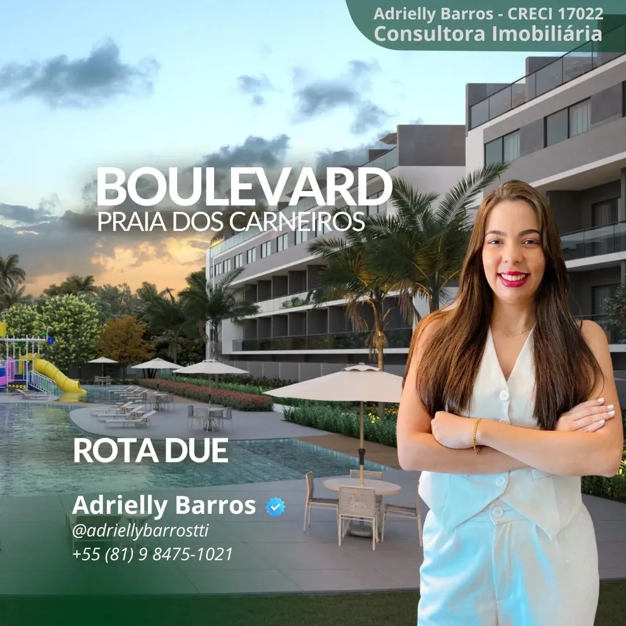 Flats em Carneiros a venda | Boulevard Rota DUE