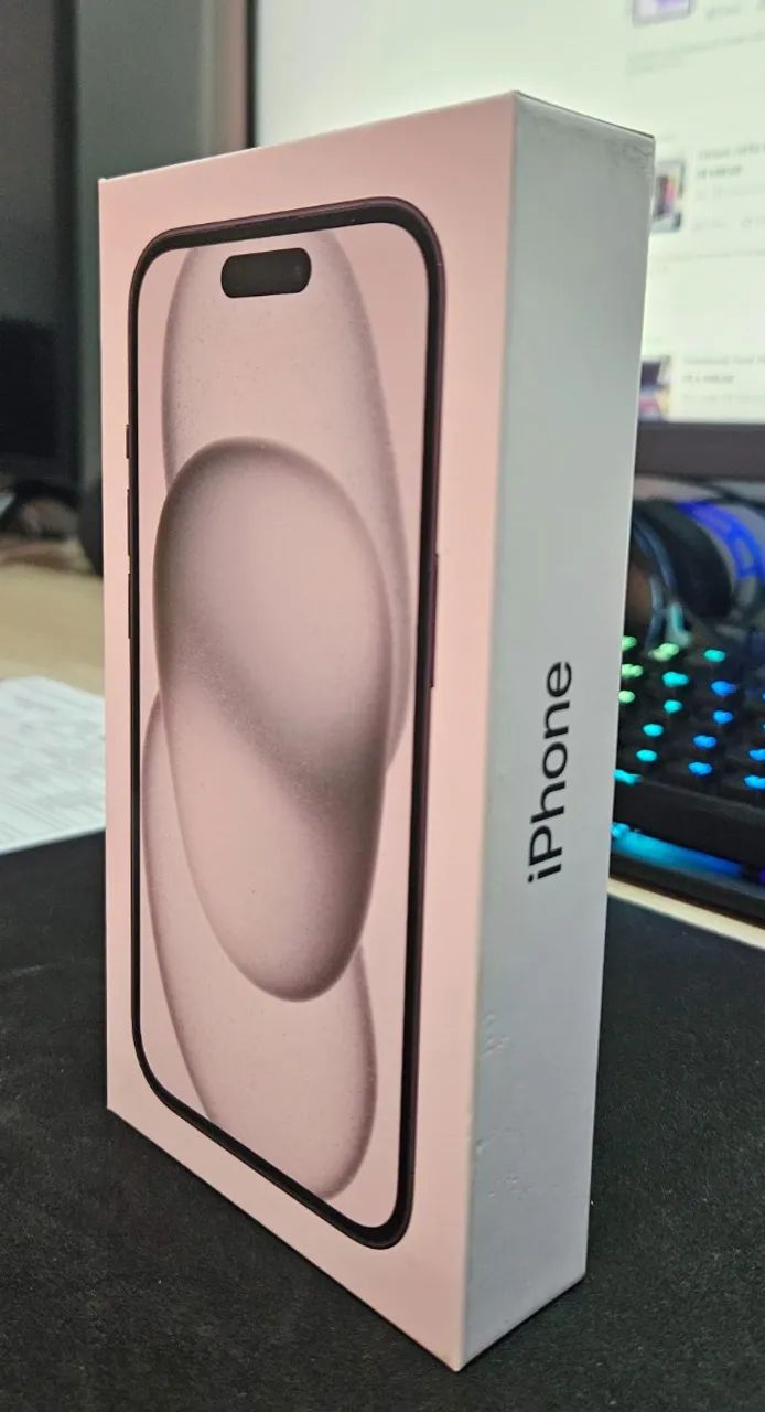 Iphone 15 128GB 5G Tela 6.1 Lacrado Anatel Nacional Garantia NF 1 ano de Garantia - Foto 3