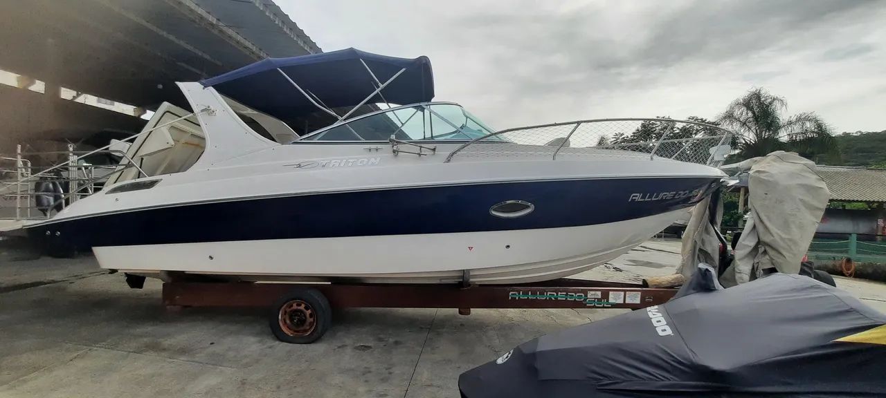 Vendo lancha Triton 275 pés - Foto 4