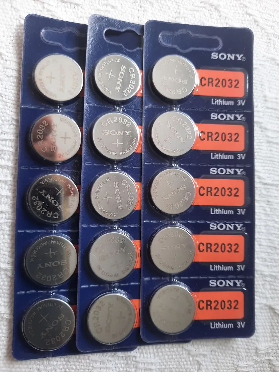 Bateria CR2032 Sony para relógios, balança - 5 unidades - Foto 3