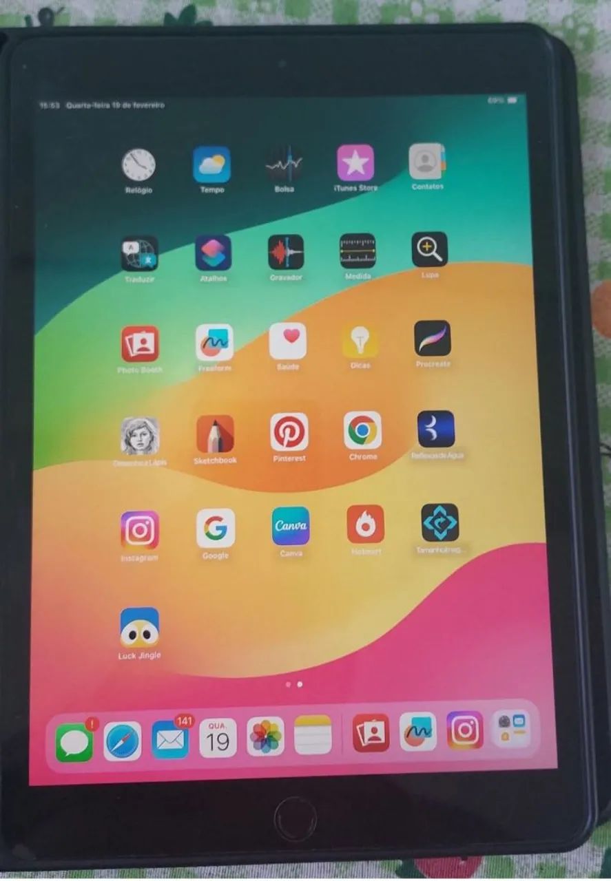 iPad 8 32GB com Apple Pencil e Carregador - Foto 3