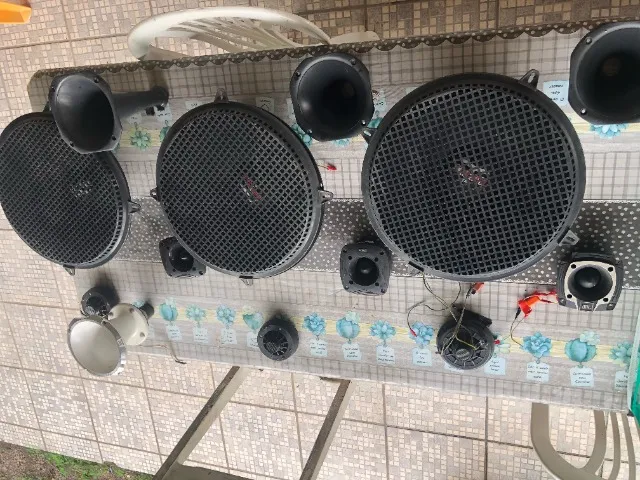 Alto Falantes, Cornetas, Drivers e Tweeters
