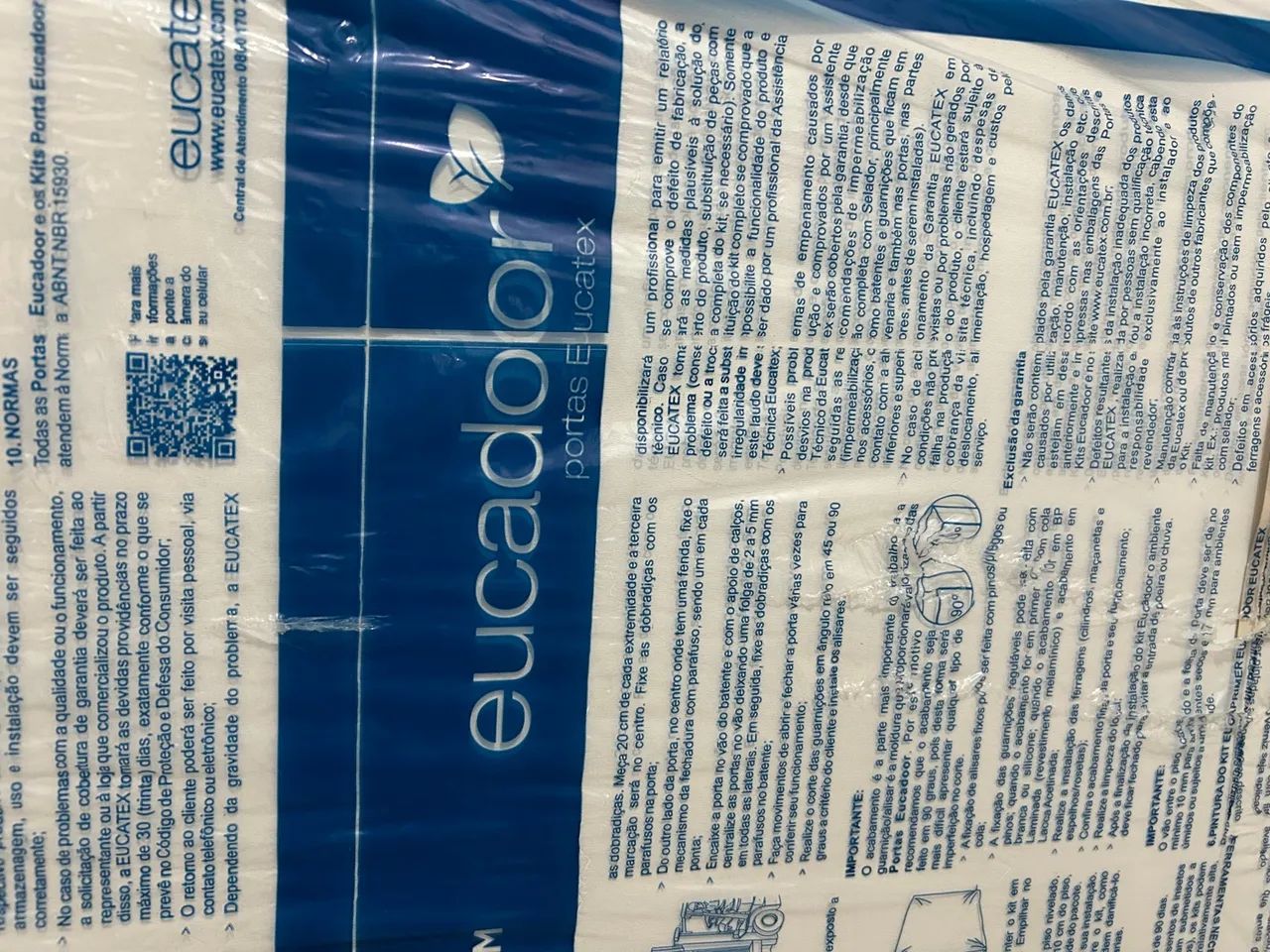 Folha de Porta Madeira Marca Eucador - Foto 2