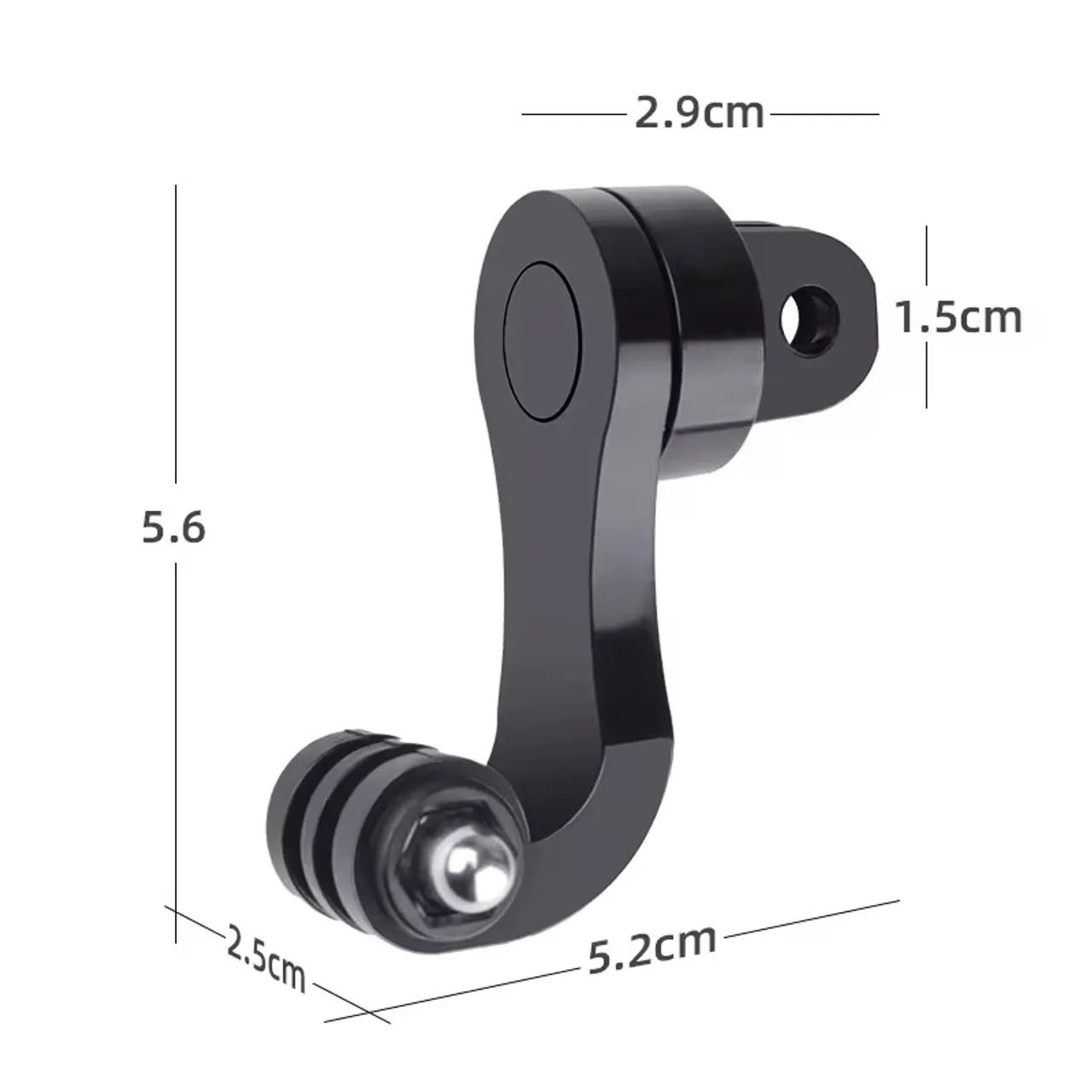 Adaptador Horizontal/Vertical 360º para Câmera e Acessórios - Foto 2