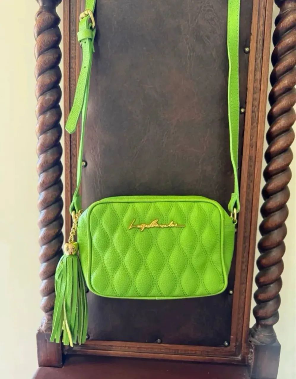 Bolsa Luiza Barcelos Verde - Foto 2