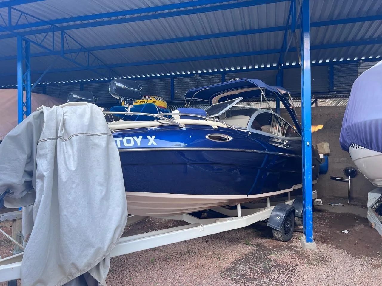 Lancha fs top 23 pés motor 4.3 v6 - Foto 2