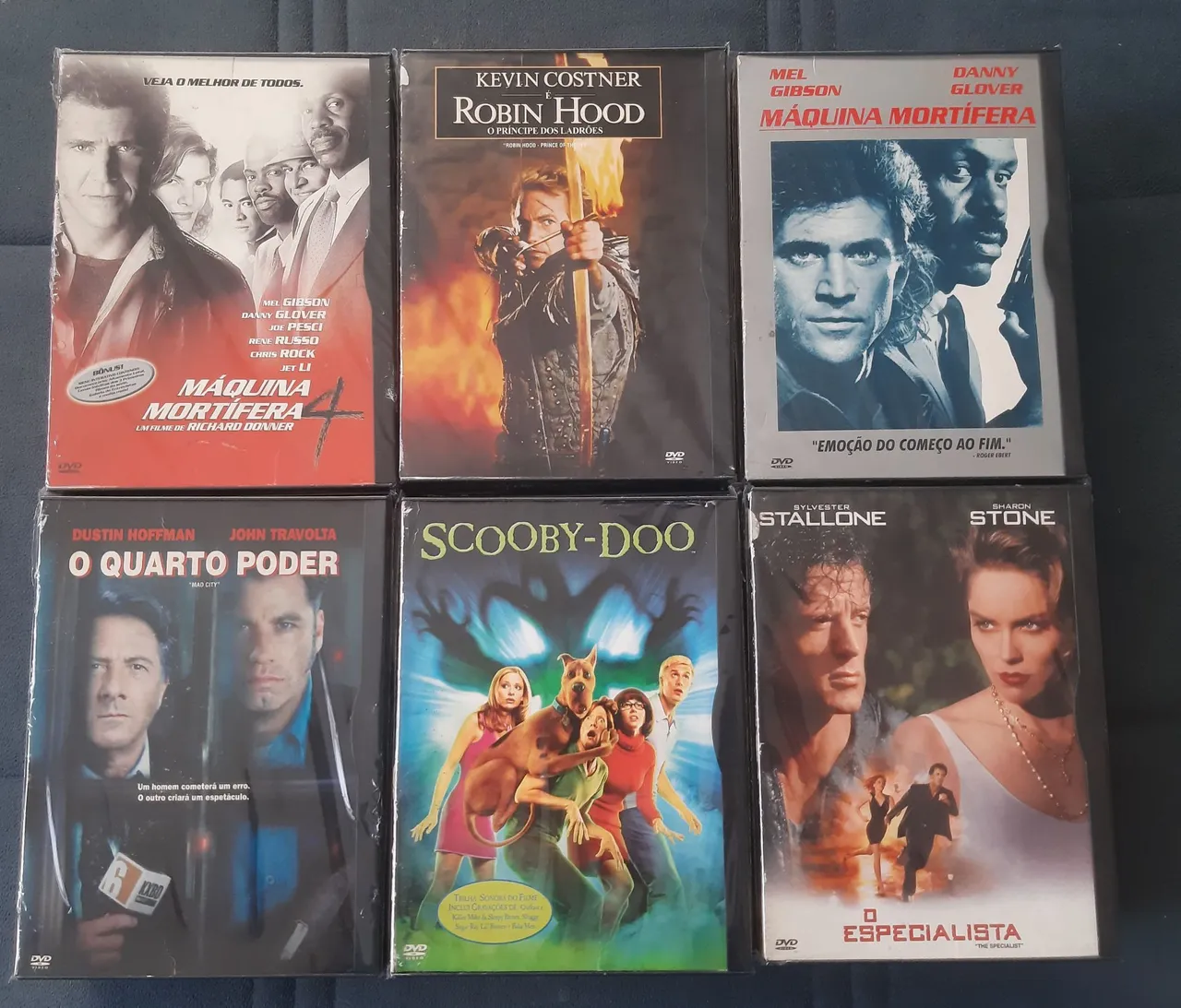 Lote de DVDs