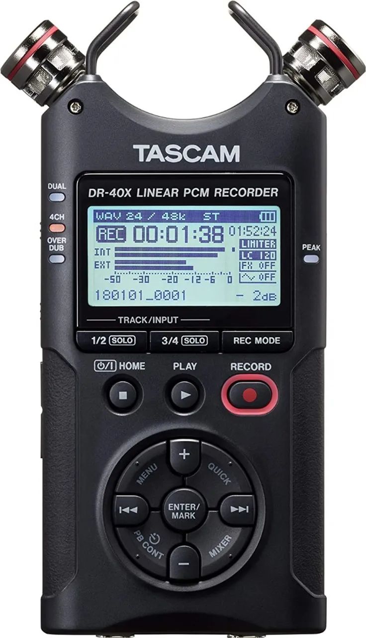 Gravador Tascam dr40