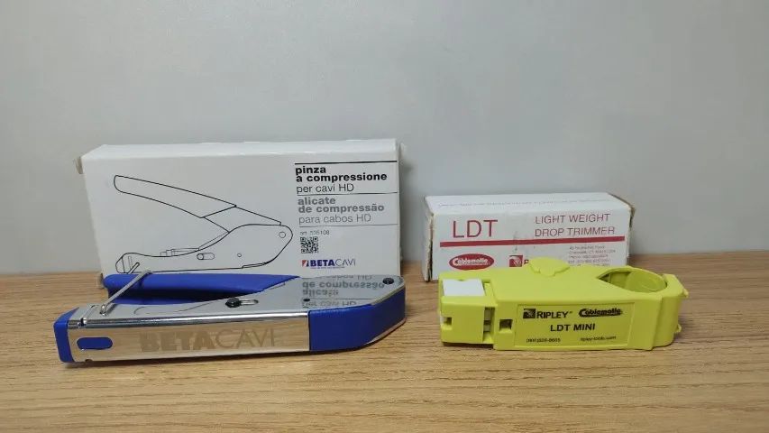 Kit Decapador E Alicate Betacavi Para Cabos Hd Sdi - Foto 2
