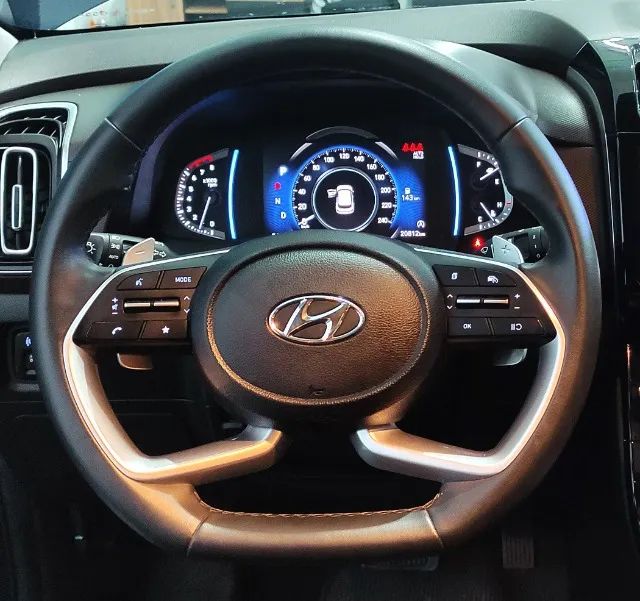 HYUNDAI CRETA PLATINUM 1.0 TB FLEX AUTOMÁTICA C/ TETO SOLAR - Foto 3