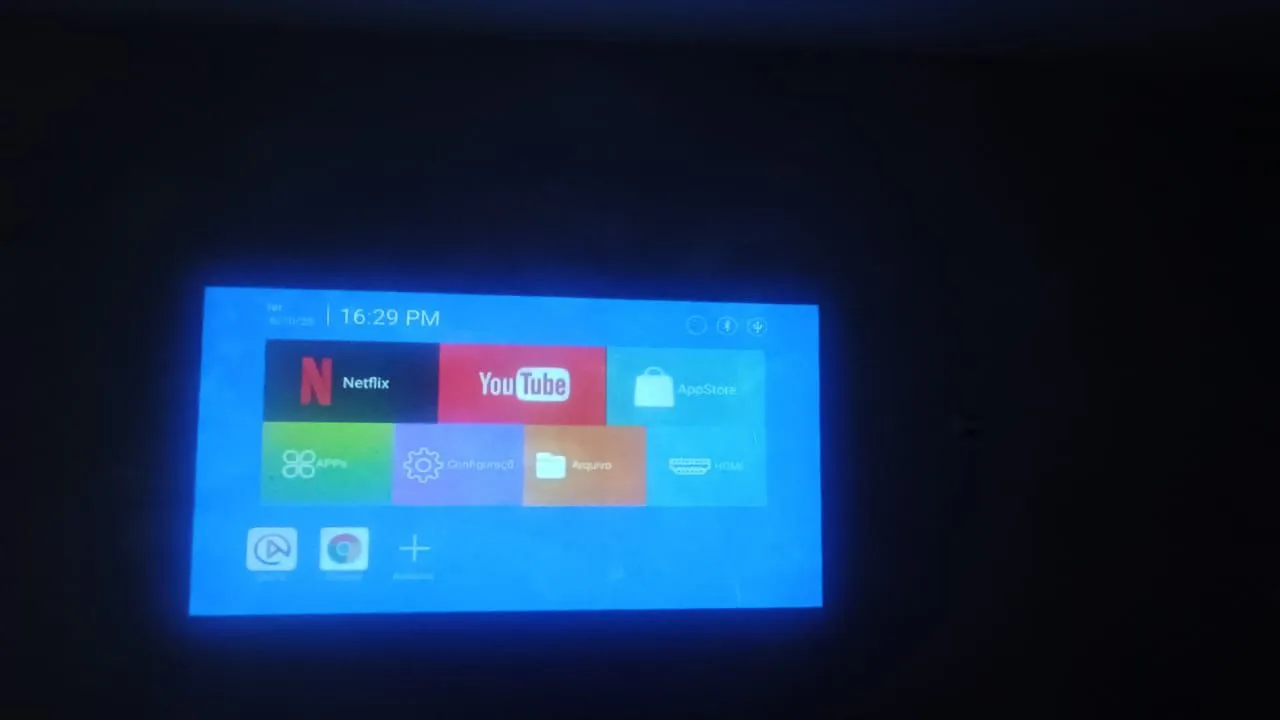 Projetor semi novo - motivo comprei uma TV