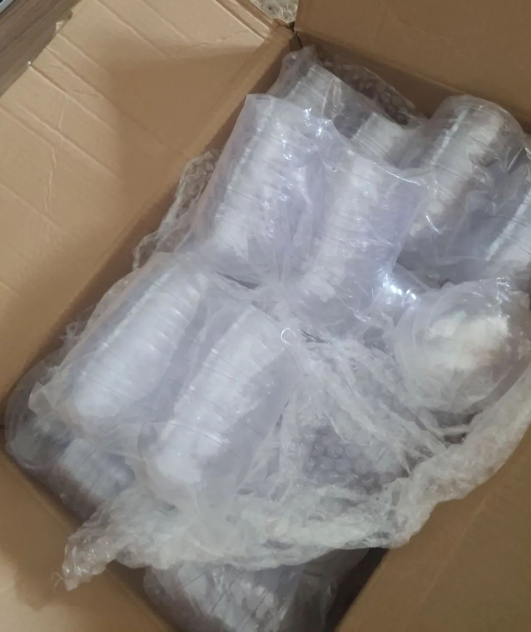 Oportunidade - 140 Bolas de Acrílico Transparente 7cm para Decoração - Foto 3