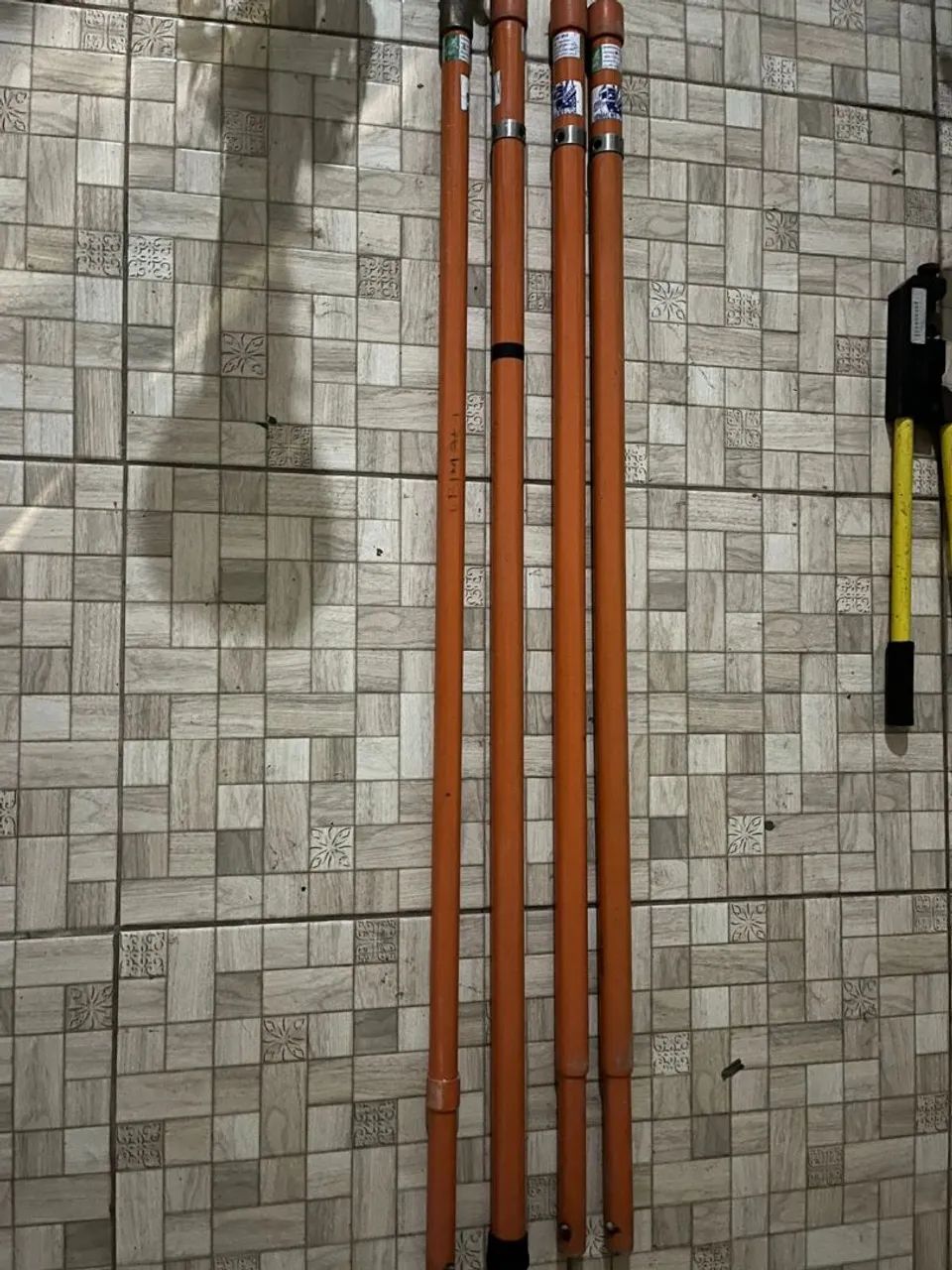 Fiberglass Poles for Working at Heights