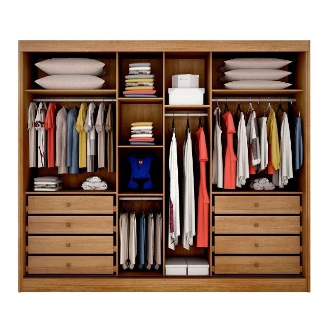 Guarda Roupa Sollo 2,73m_100% MDF   Pronta Entrega!! - Foto 2