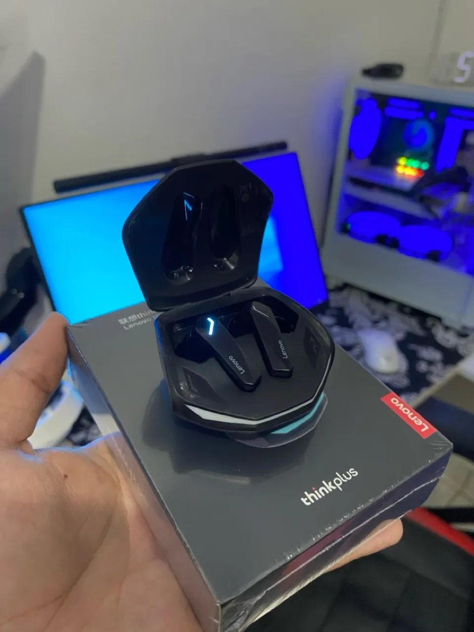 Fone Bluetooth Gamer GM2 Pro Original Lenovo (LACRADO)