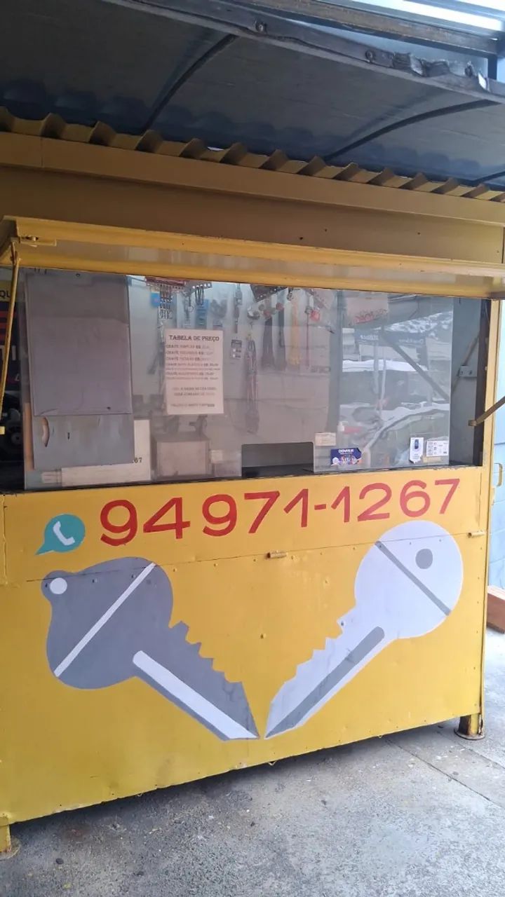 Quiosque para comércio 