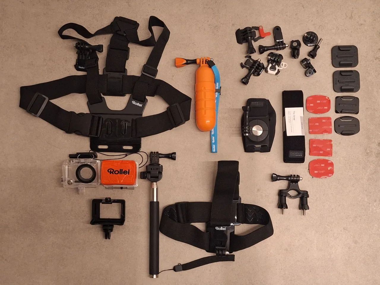 Kit completo para câmera de ação GoPro