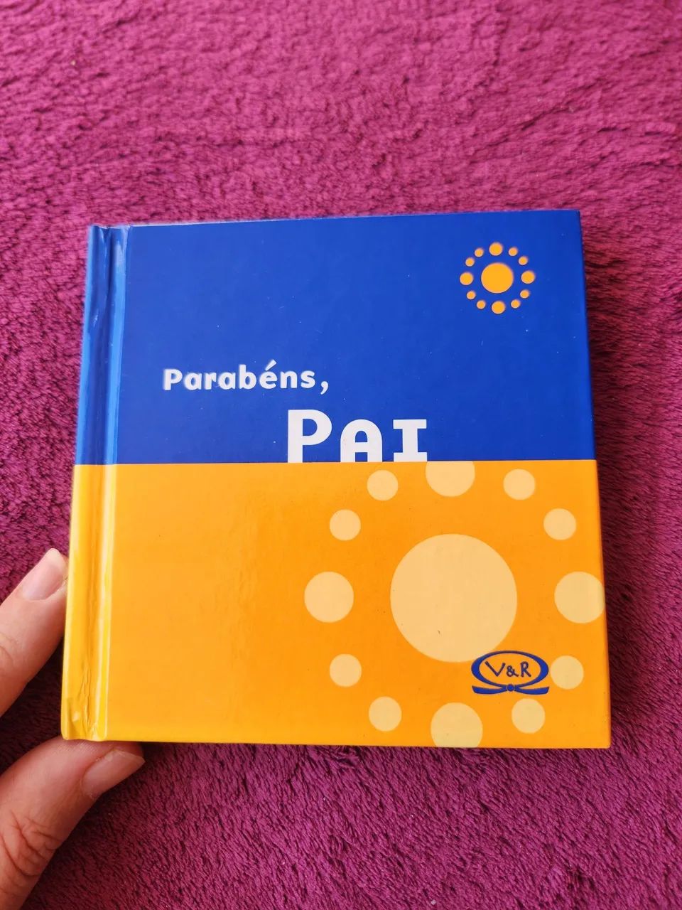 Livro parabéns pai