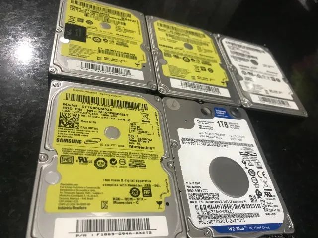 HD 1Tera/500GB/320GB/250GB para DVR/PC e Notebook em Ótimo Estado,24horas no whatsapp - Foto 3