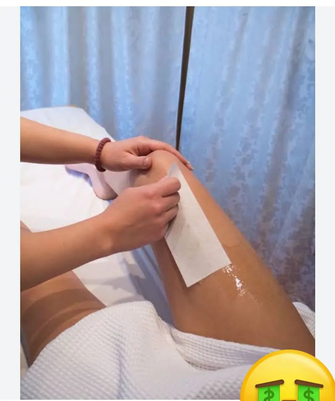 Depilação com cera