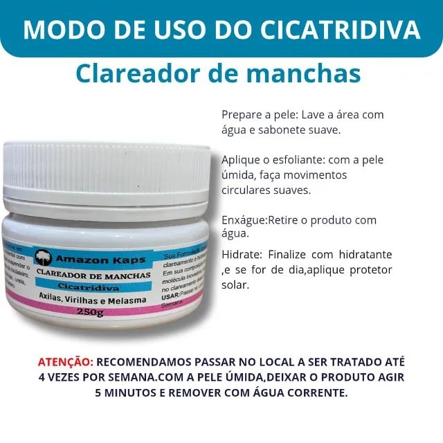 Creme tira manchas