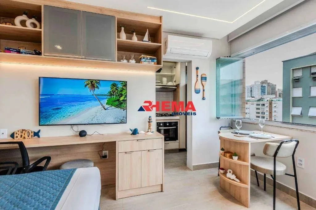 Sala Living para alugar, 25 m² por R$ 4.200/mês - Embaré - Santos/SP