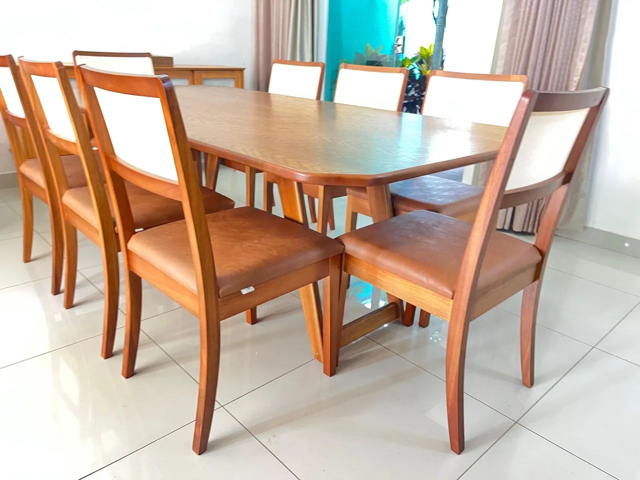 Mesa de jantar nova completa pronta entrega nova  - Foto 3