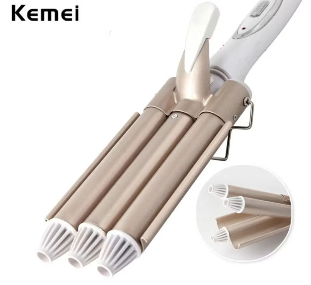 Modelador de Cachos original Kemel triondas cerâmica bivolt  - Foto 5