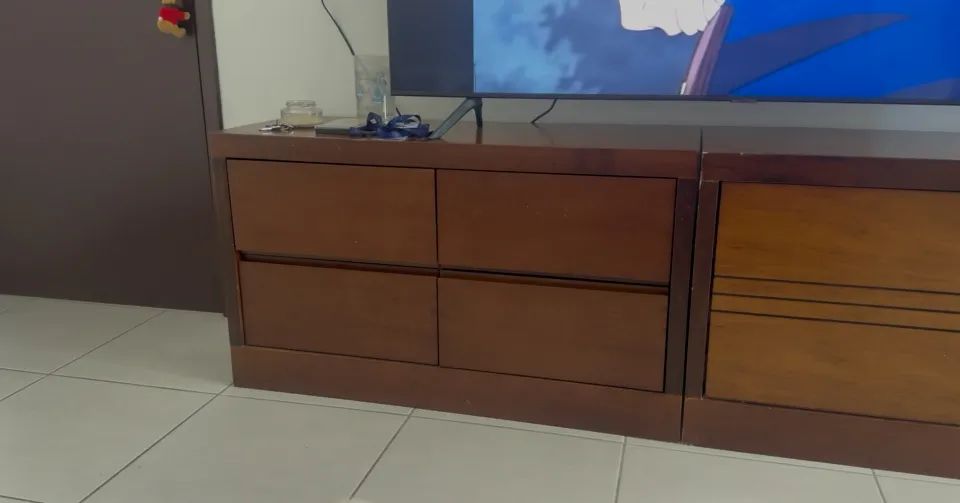 Solid wood rack, 2 modules.64291058874755120