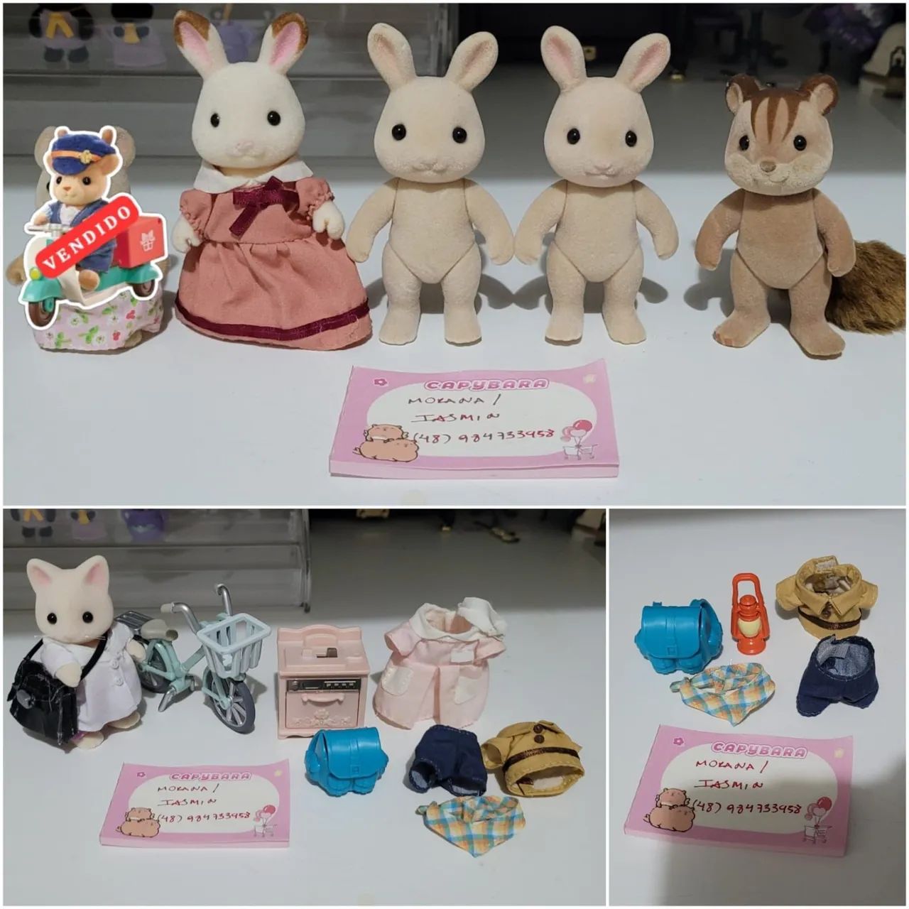 Lote Sylvanian Families 