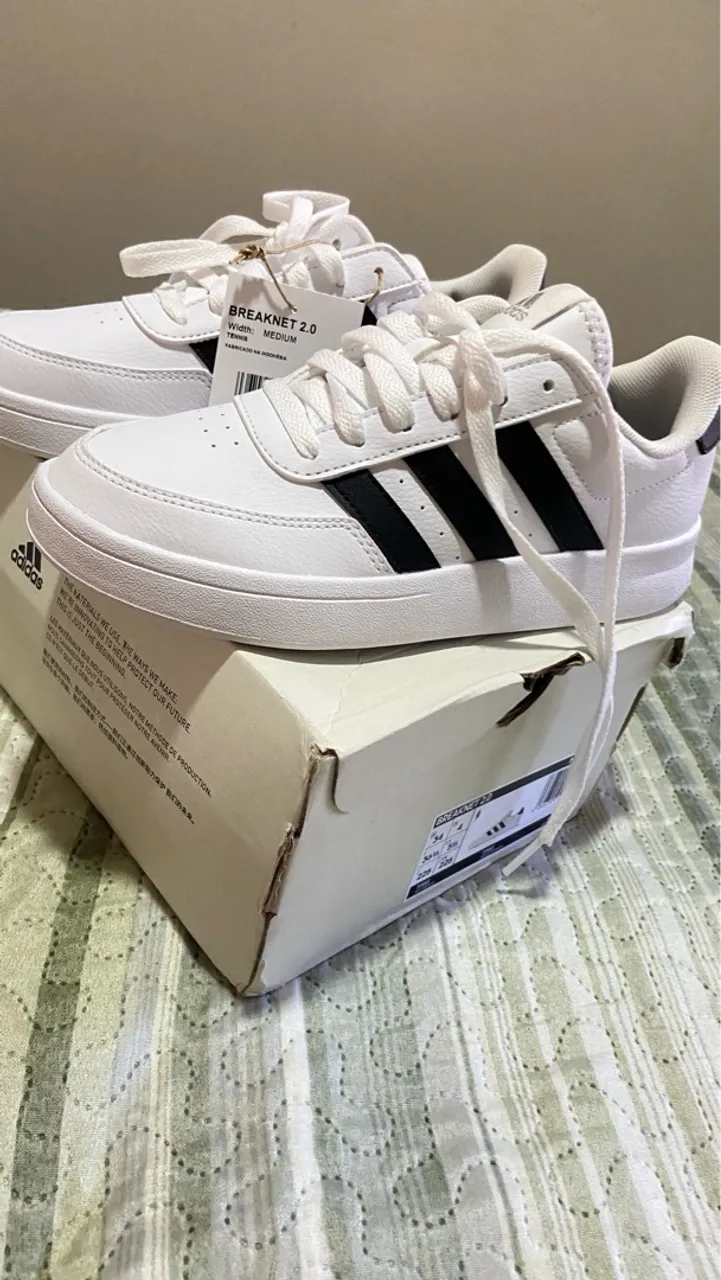 Tênis Original Adidas Tamanho 34