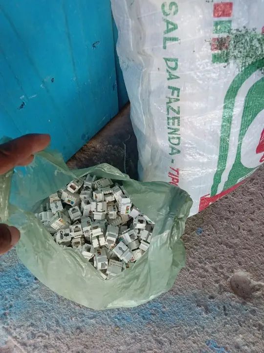 material de eletrica e de internet,pra quem quer utilizar ou revender pra ganhar uma grana - Foto 2
