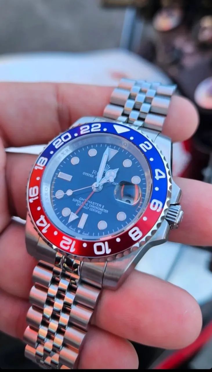 Relógio ROLEX AUTOMÁTICO PEPSI JUBILEU - Foto 2