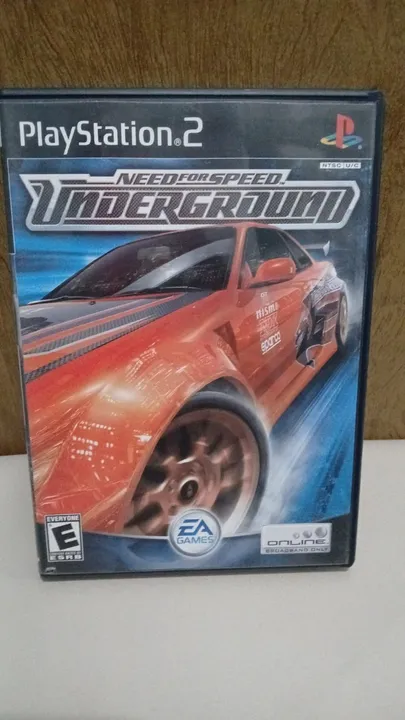 NEED FOR SPEED UNDERGROUND PS2 ORIGINAL USADO CIB