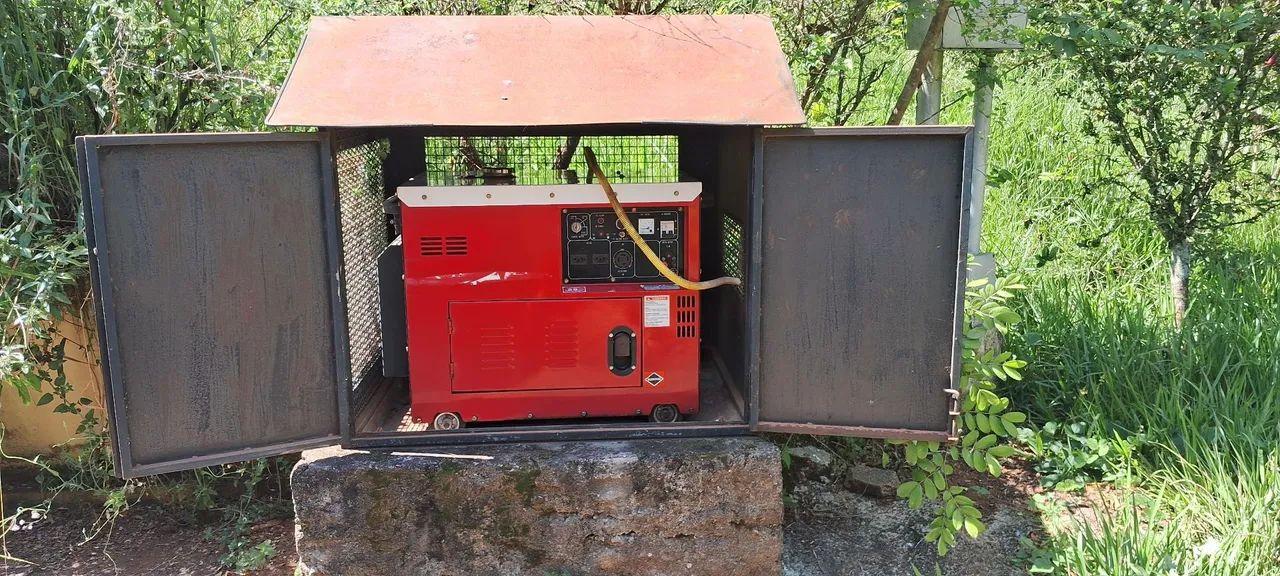 Gerador Diesel Nagano 6Kva Partida Elétrica Silenciado - Foto 4