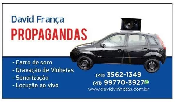 Gravação de vinhetas e spot para carro de som