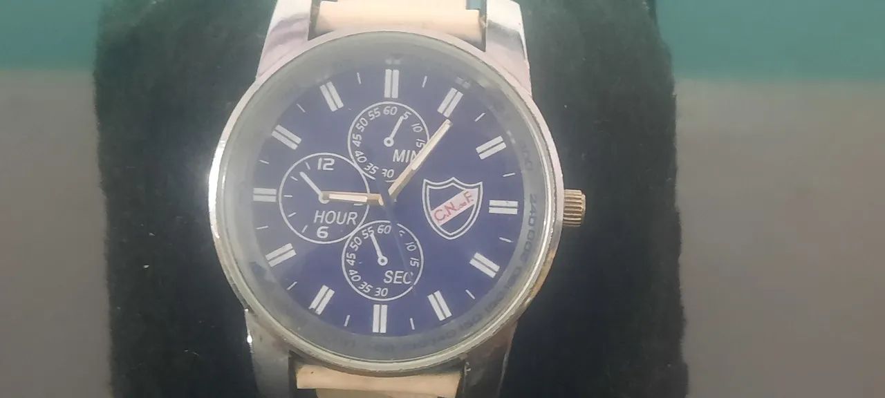 Relógio personalizado C.N. de F.