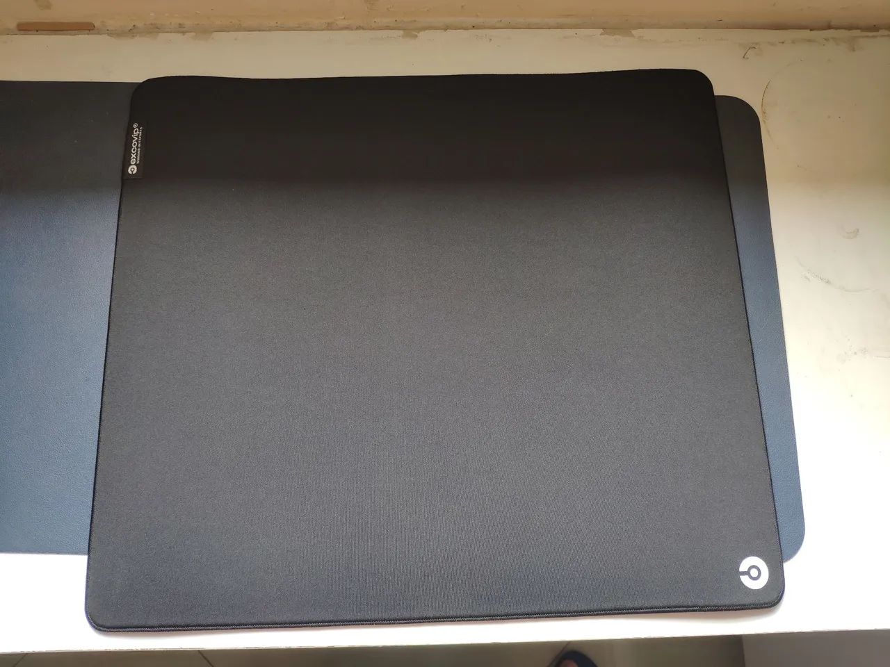 Mousepad Exco XSOFT. Preto, base de poron. Novo e pronta entrega
