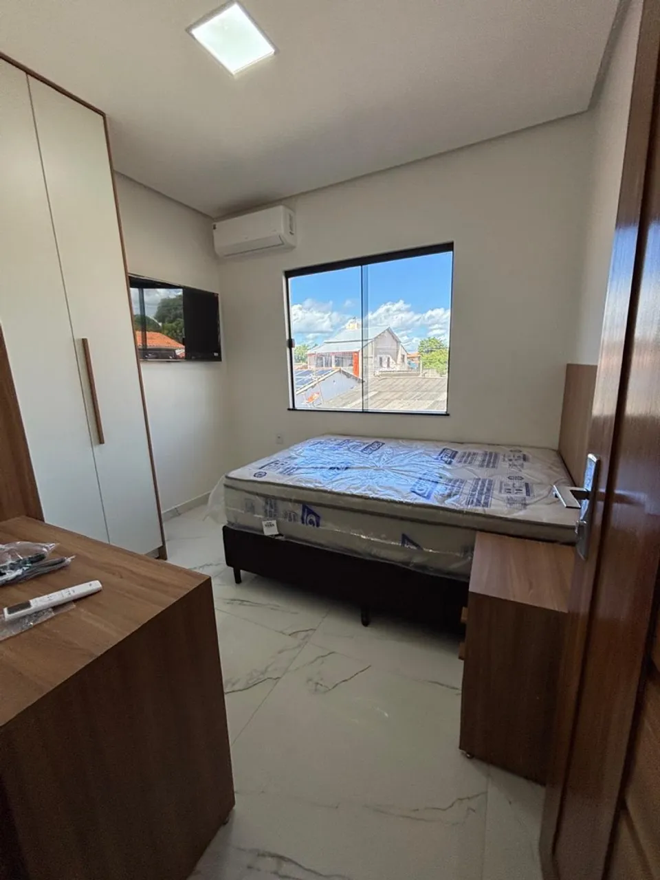 Apartamentos semi mobiliados