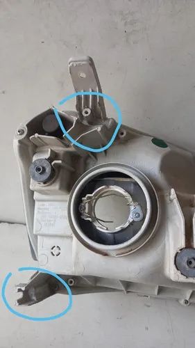 Farol Toyota Etios Cromado Original Usado Esquerdo 14246 - Foto 7