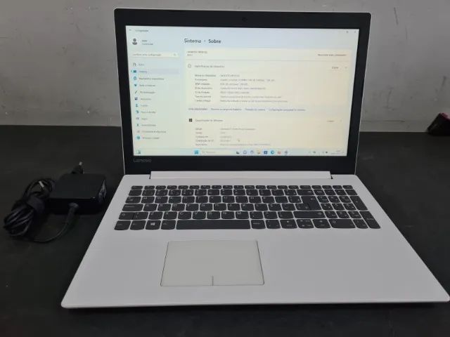Notebook Lenovo Branco I3 8GB Memoria *Seminovo* - Foto 5