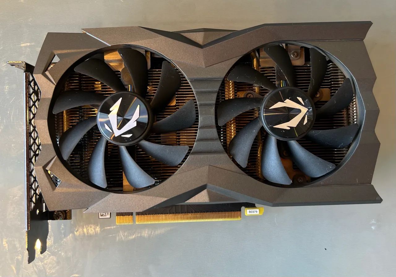 Placa de Vídeo Zotac Gaming GeForce RTX 2060 6GB GDDR6 - Placas de
