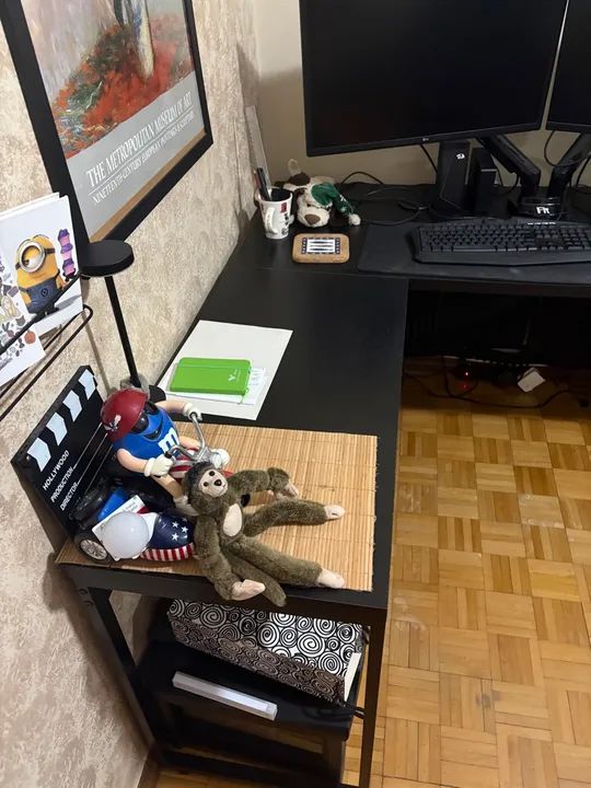 Mesa Escritório em L Industrial  - Foto 4