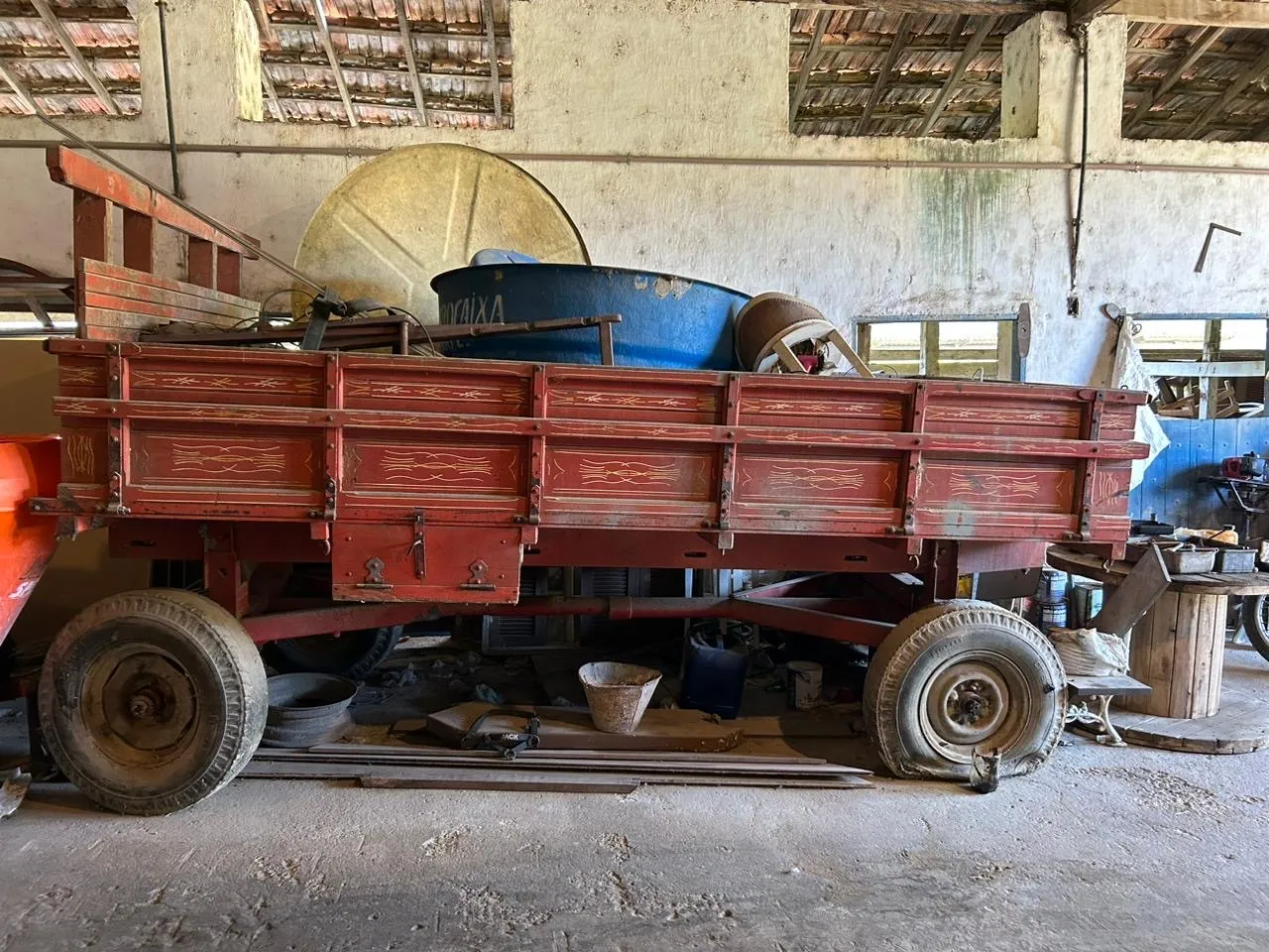 Carreta para trator