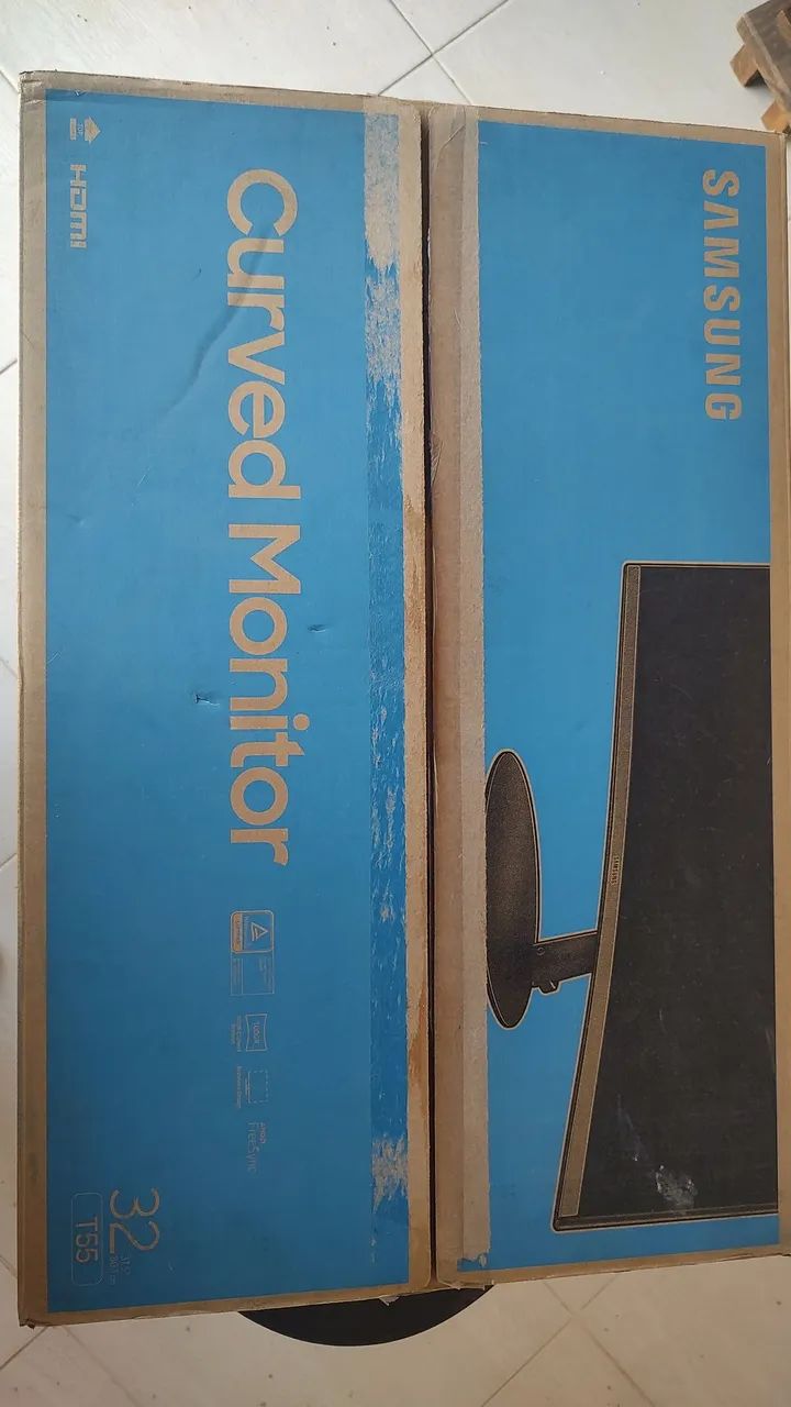 Monitor Curvo 32 polegadas Samsung - novo na caixa  - Foto 3