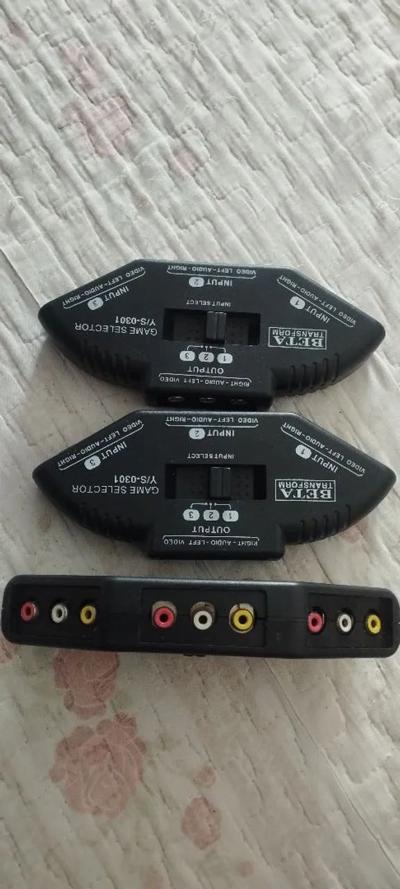 Game Selector Beta Transform YS-0301 - 3 Entradas RCA - Foto 2