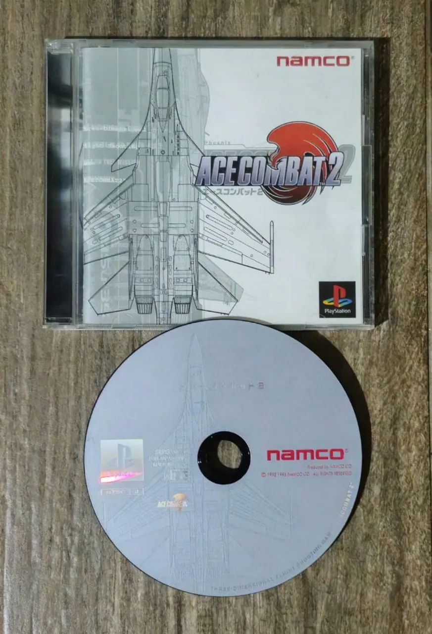 TRILOGIA ACE COMBAT PS1 ORIGINAL JAPONES  - Foto 2