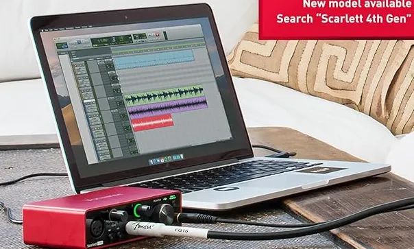 Focusrite SCARLETT SOLO Interface de Áudio - Foto 3