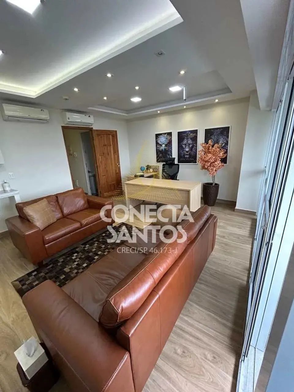 Sala no Manhattan na Vila Belmiro Santos, Cod 1765 - Foto 4